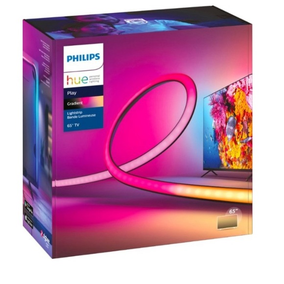 Philips Hue Play Gradient Lightstrip 65" - Multi color - Picture 1 of 8